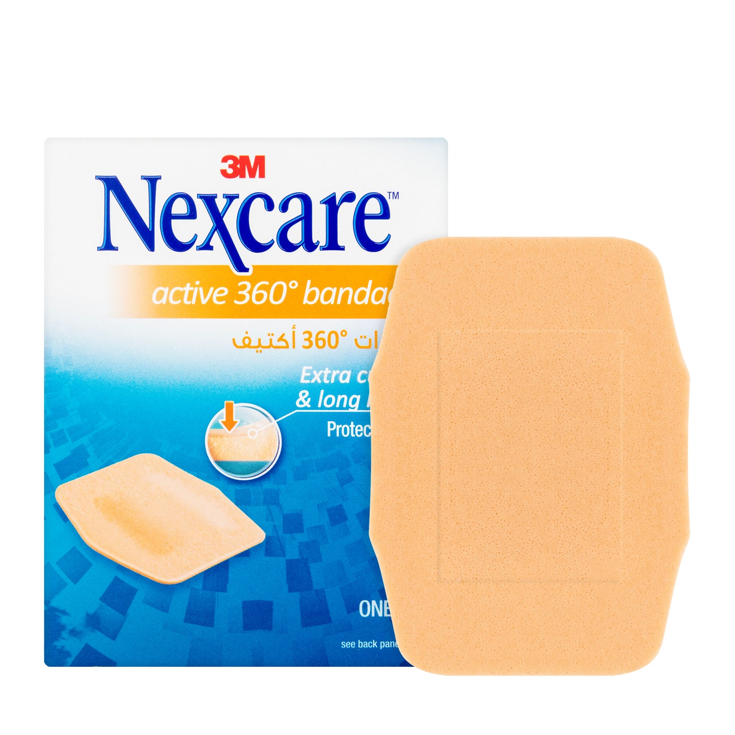 Nexcare Active 23.8 × 28.6 mm (556/518-24DP) 60 Pieces