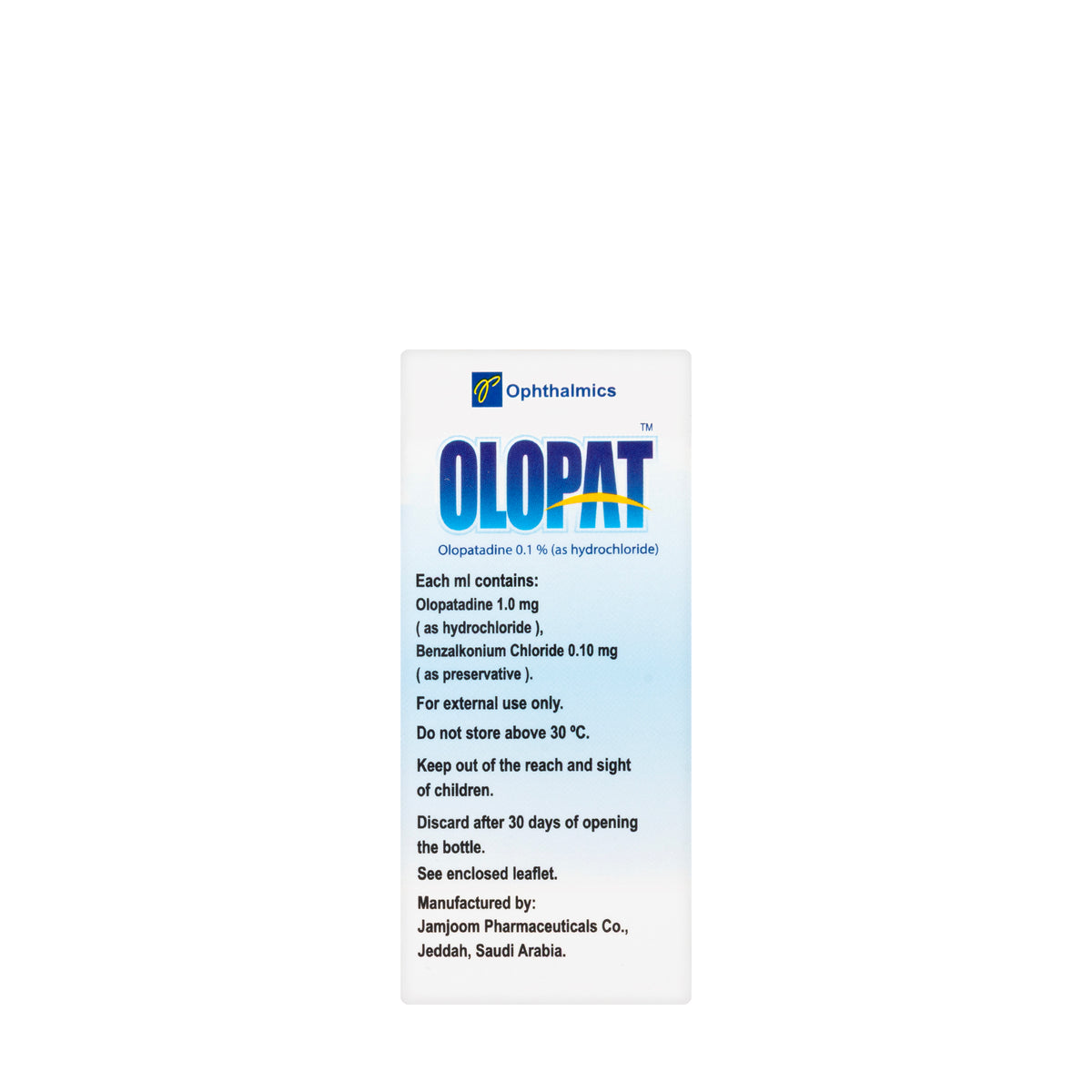 Olopat Opthalmic Solution  5Ml