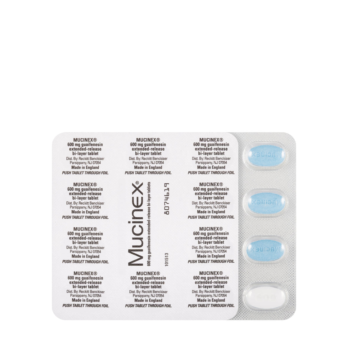 Mucinex 600Mg 20 Tablets
