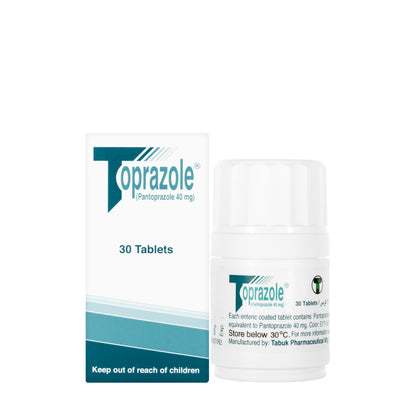 Toprazole 40Mg 30 Tablets