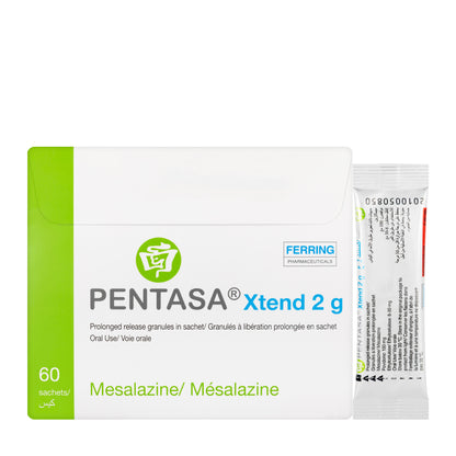 Pentasa Xtend 2Gm 60 Sachets