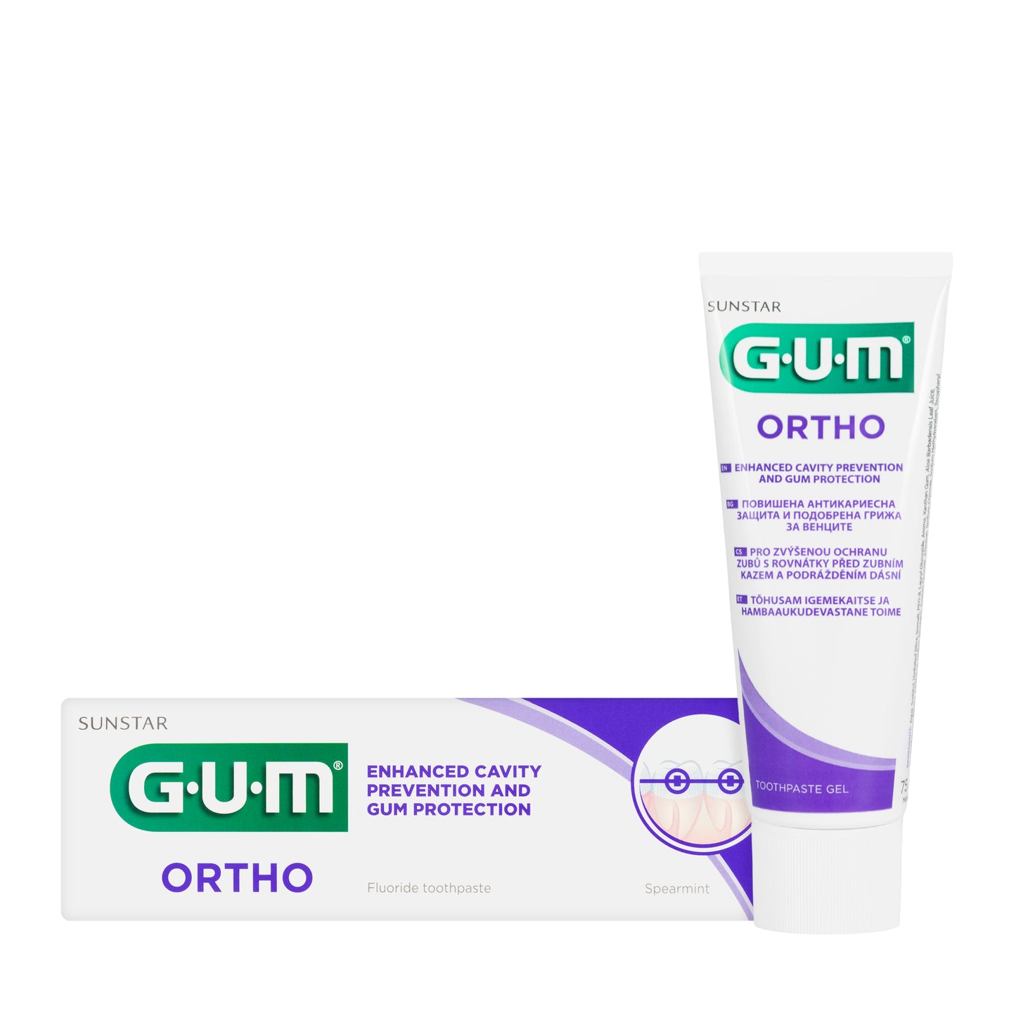 Gum Ortho Gel Toothpaste 75ml [3080]
