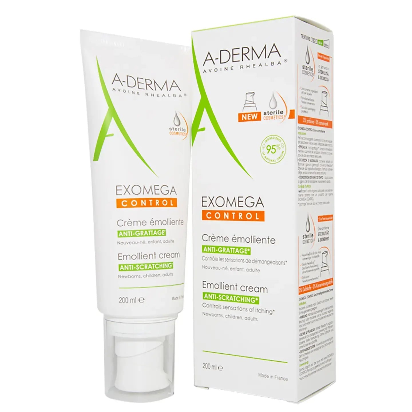 A-Derma Exomega EoMllient Cream 200 Ml