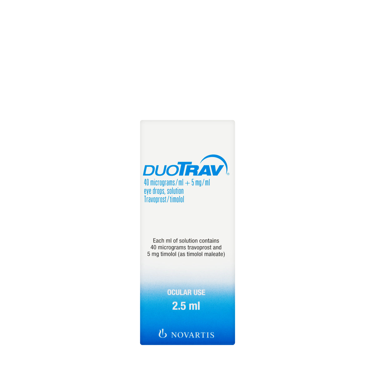 Duotrav Eye Drops 2.5Ml