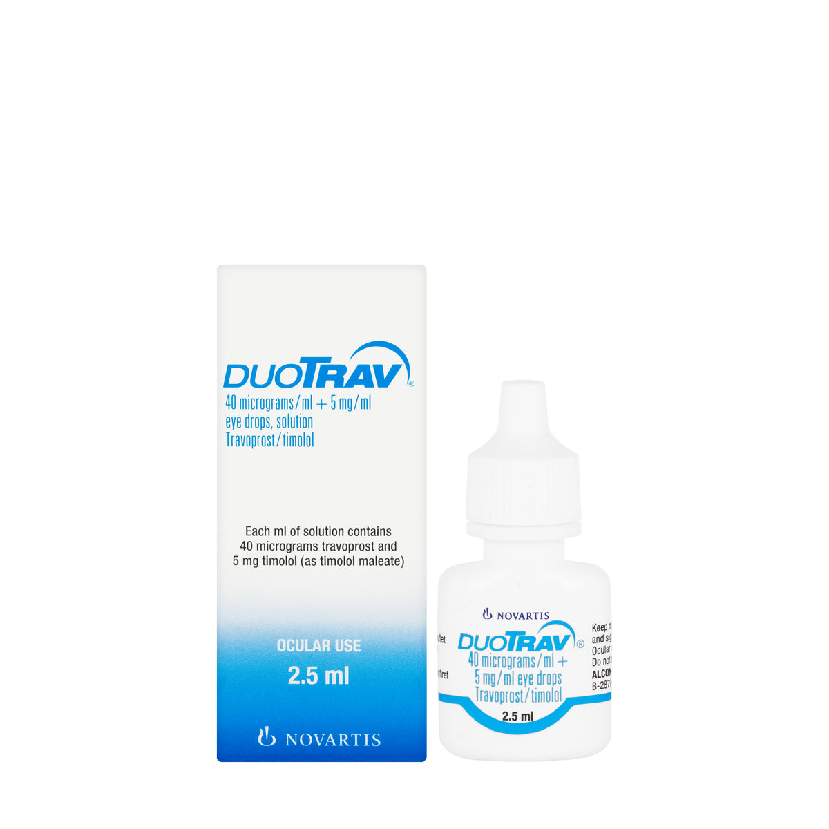Duotrav Eye Drops 2.5Ml