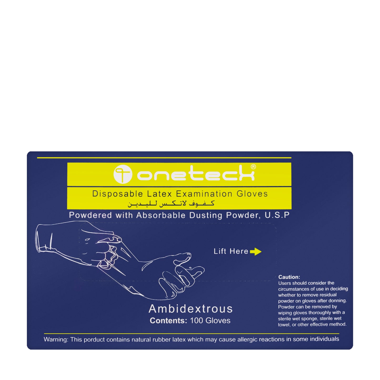 One Tech Latex Gloves [Large]