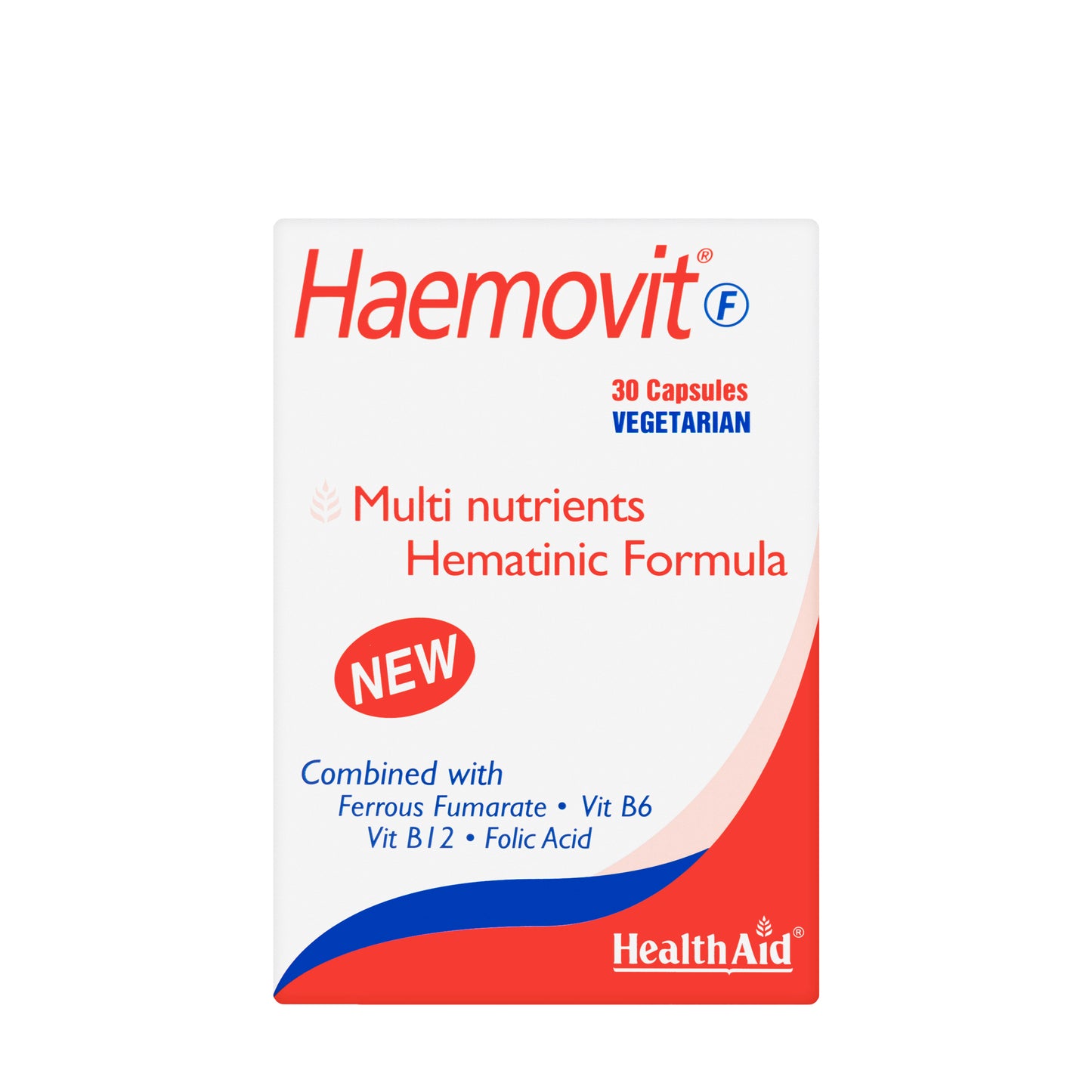 Health Aid HaemoVit-F 30 Capsules