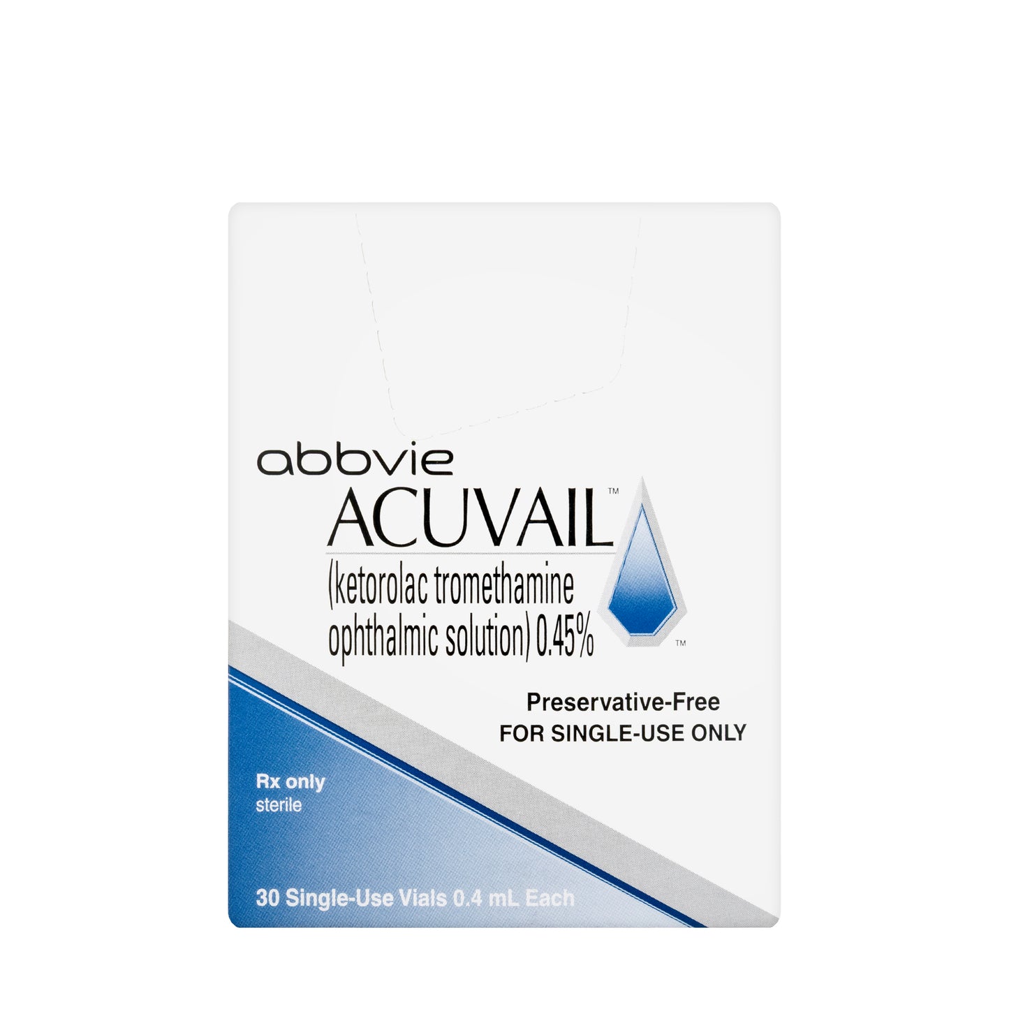 Acuvail 0.45% 30X0.4 Ml Eye Drops