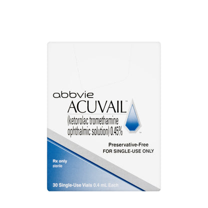 Acuvail 0.45% 30X0.4 Ml Eye Drops
