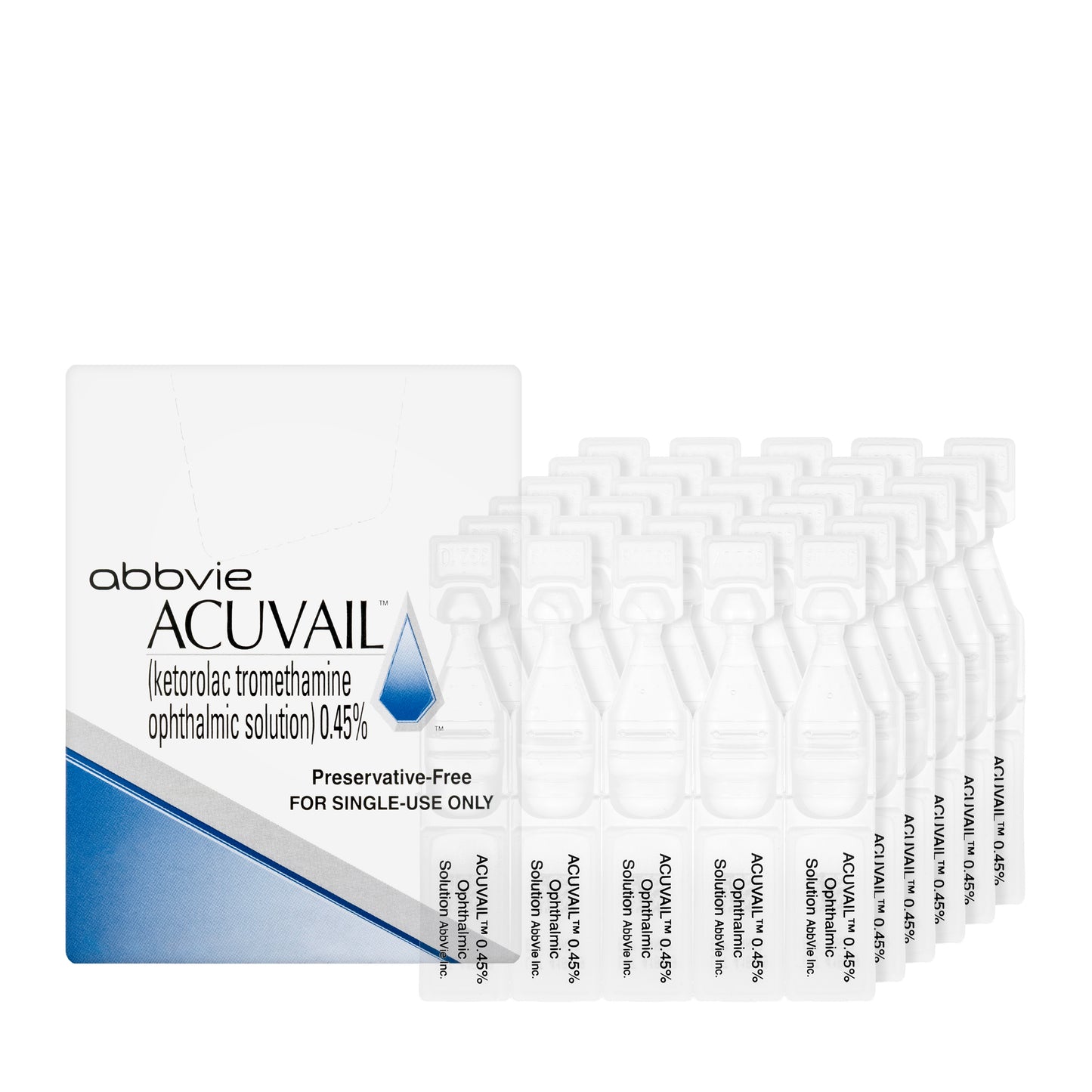 Acuvail 0.45% 30X0.4 Ml Eye Drops