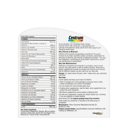 Centrum Silver 100 Tablet