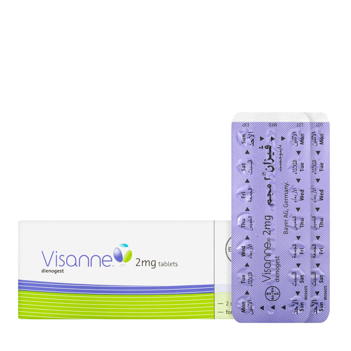 Visanne 2Mg 28Tablets