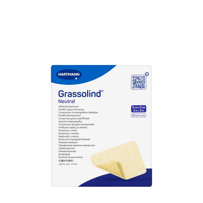 Hartmann Grassolind Neutral 5X5Cm 10 Pieces