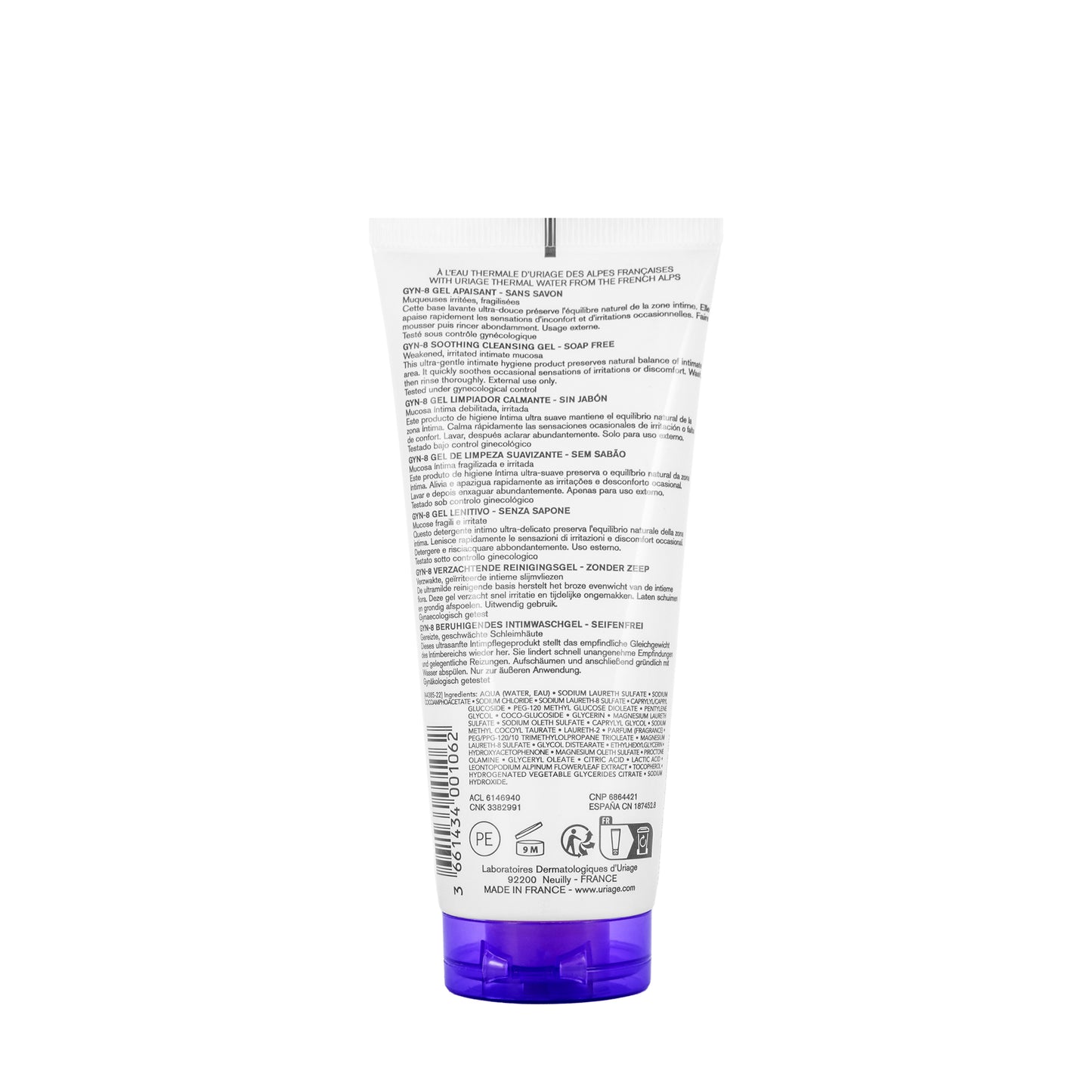 Uriage Gyn-8 Intimate Clean Gel 100 ml