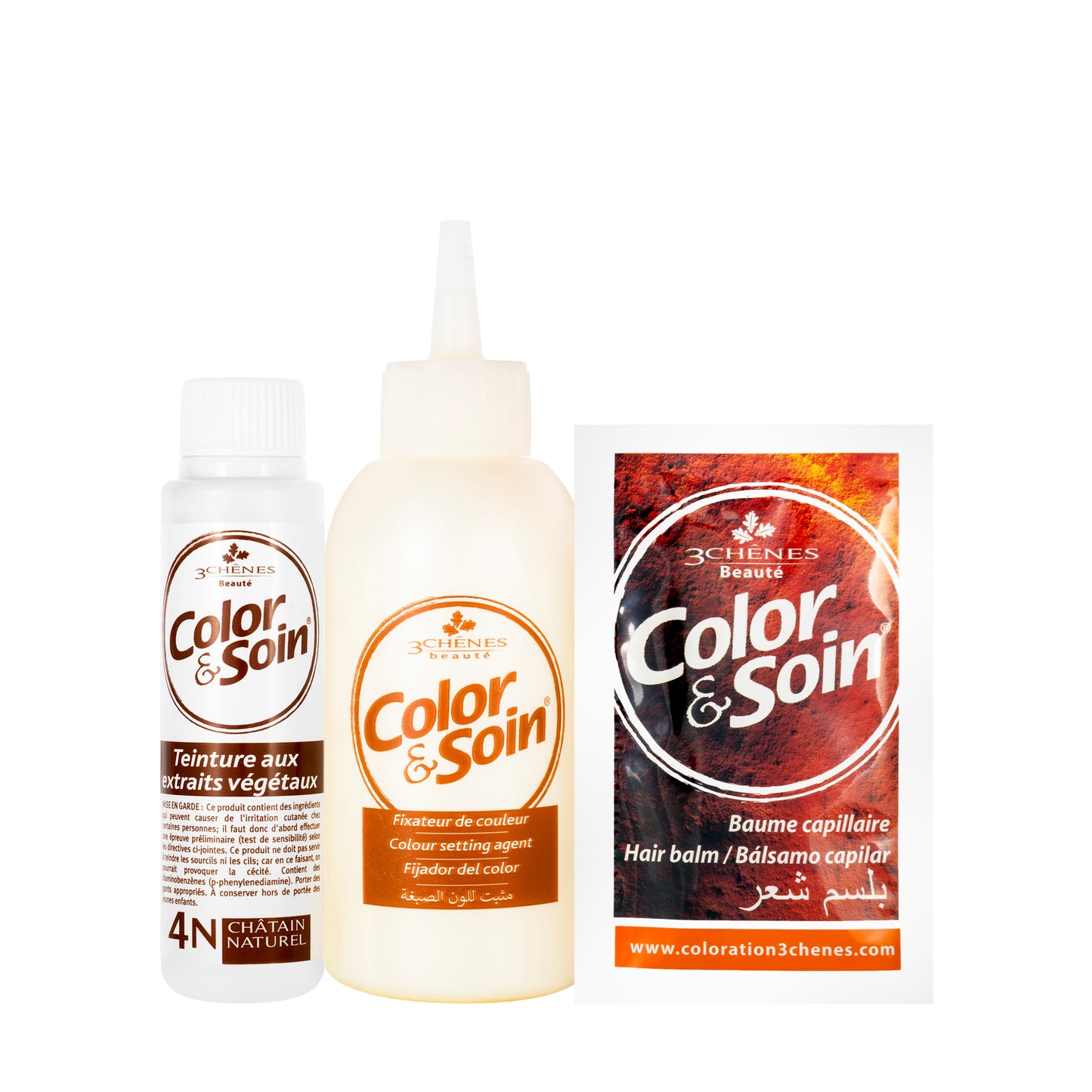 Color & Soin Permanent Hair Color [5N] Light Chestnut