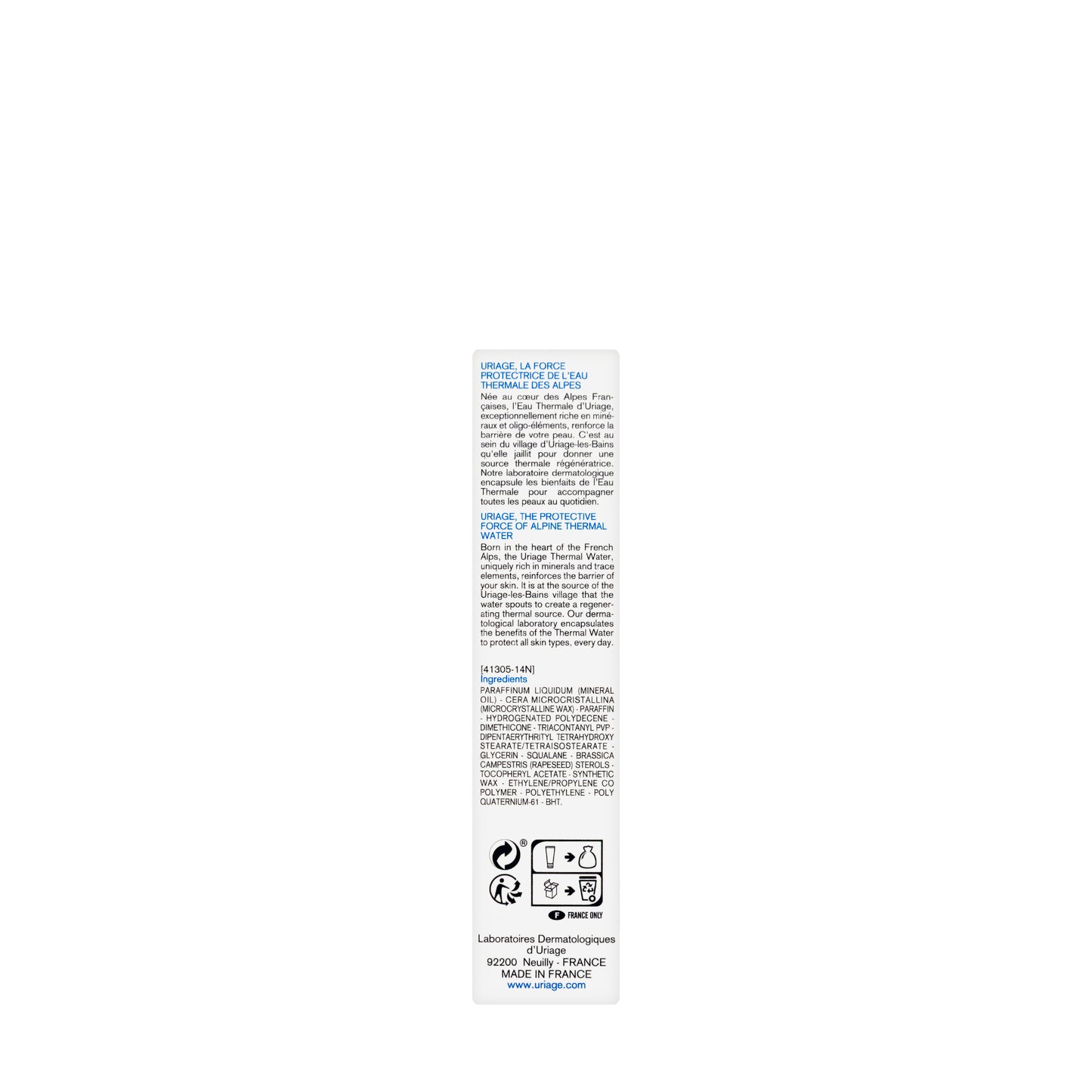 Uriage Bariederm Cica Lip Balm 15 ml