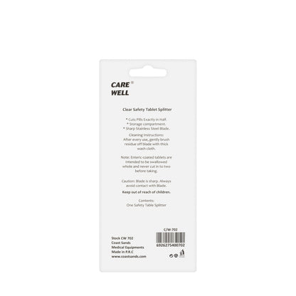 Care Well Safety Tablet Splitter [702]