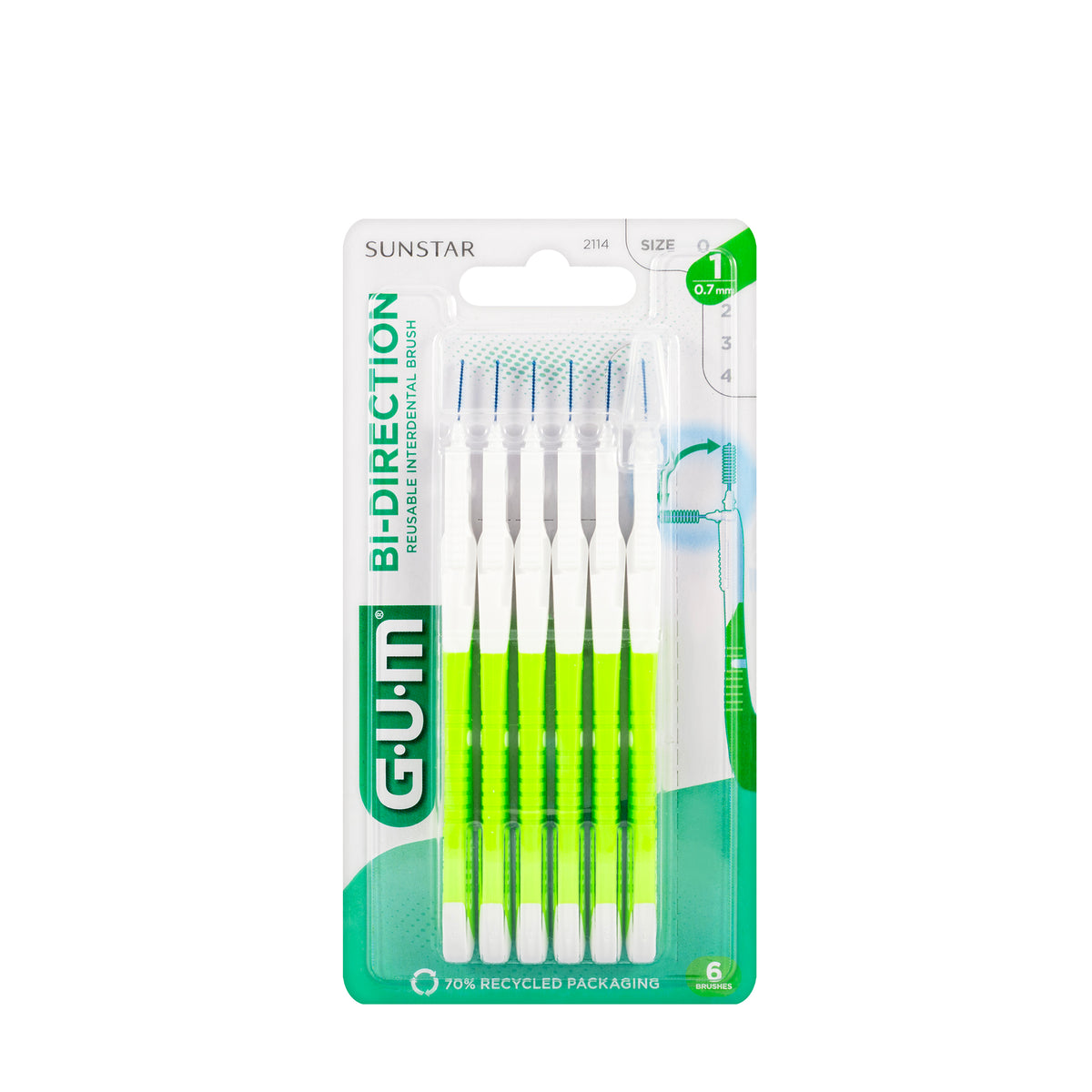 Gum Proxa Bi-Direction 2114