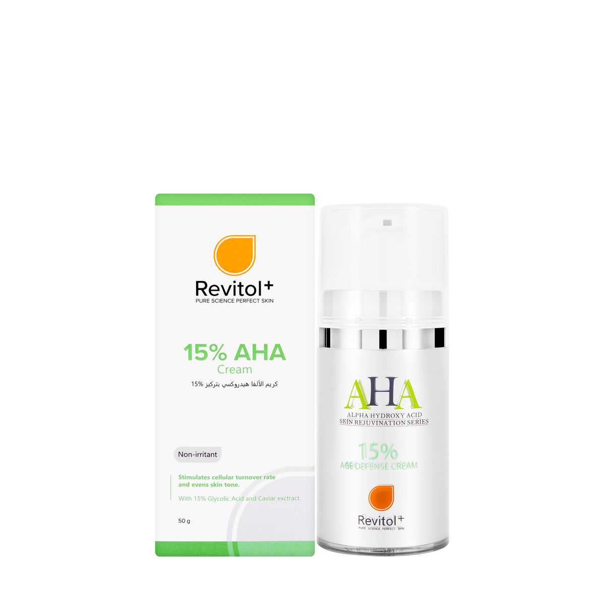 Revitol+ 15% AHA Cream 50 Gm