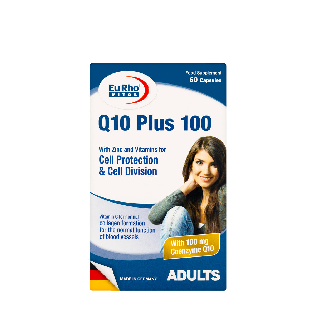 Eurho Vital Q10 Plus 100 mg 60 Capsule