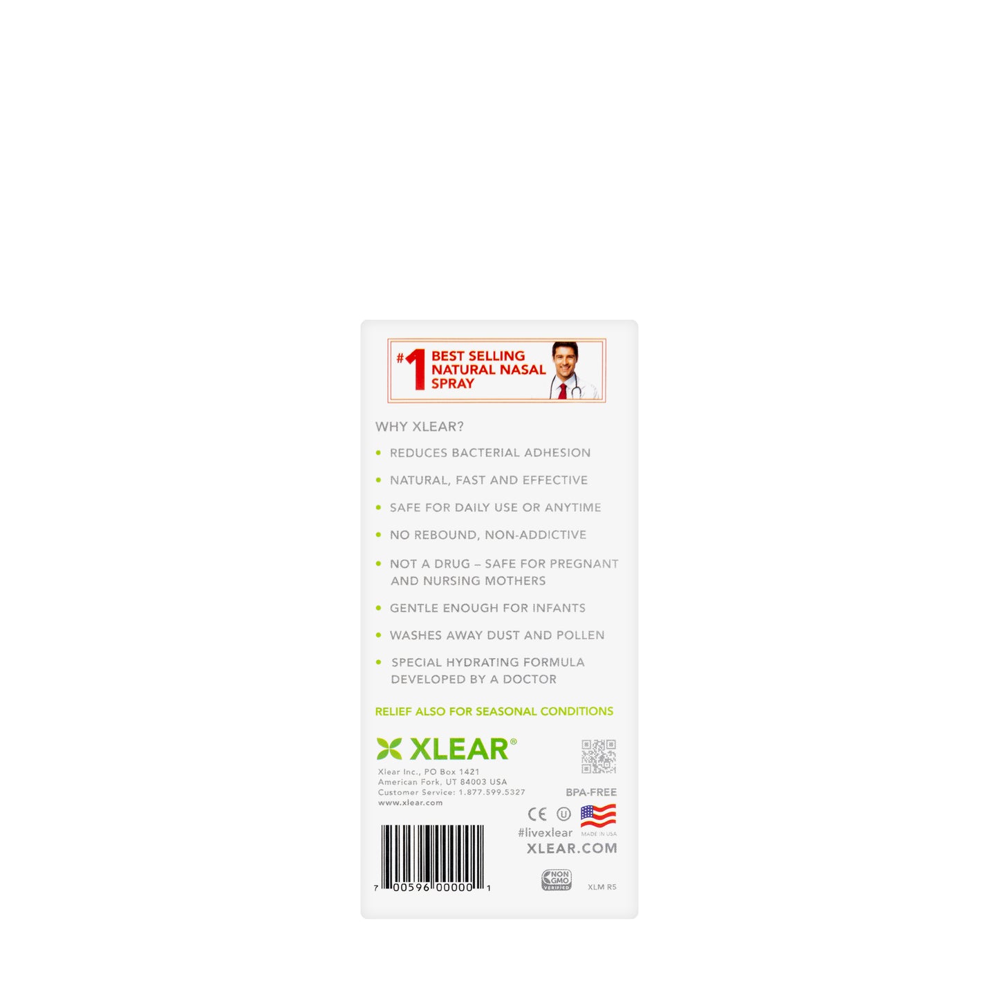 Xlear Adult Nasal Spray 45Ml