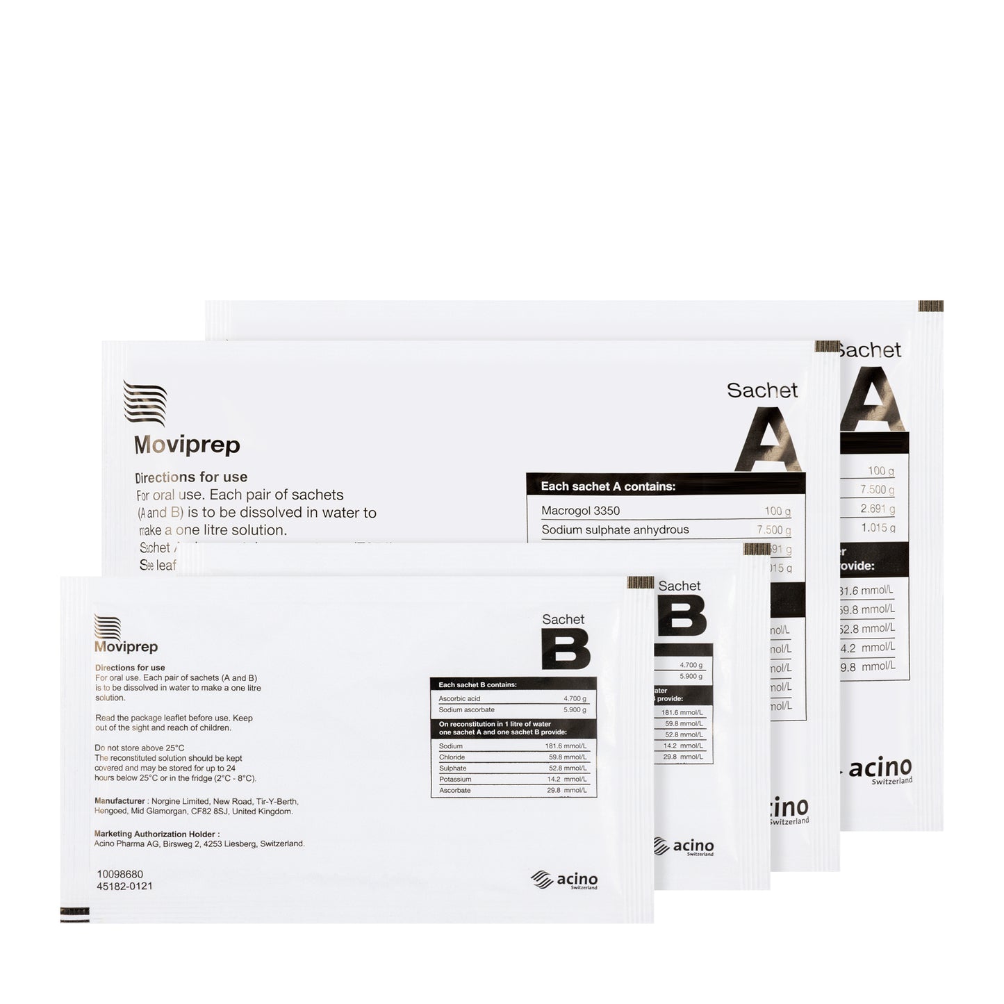 Moviprep 4 Sachets