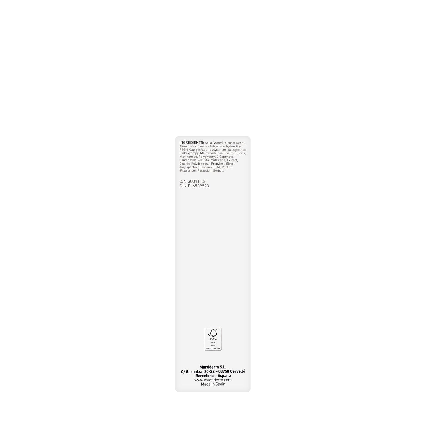 Martiderm Driosec Gel 75 Ml