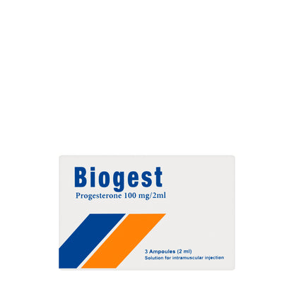 Biogest 100Mg 3 Ampoules