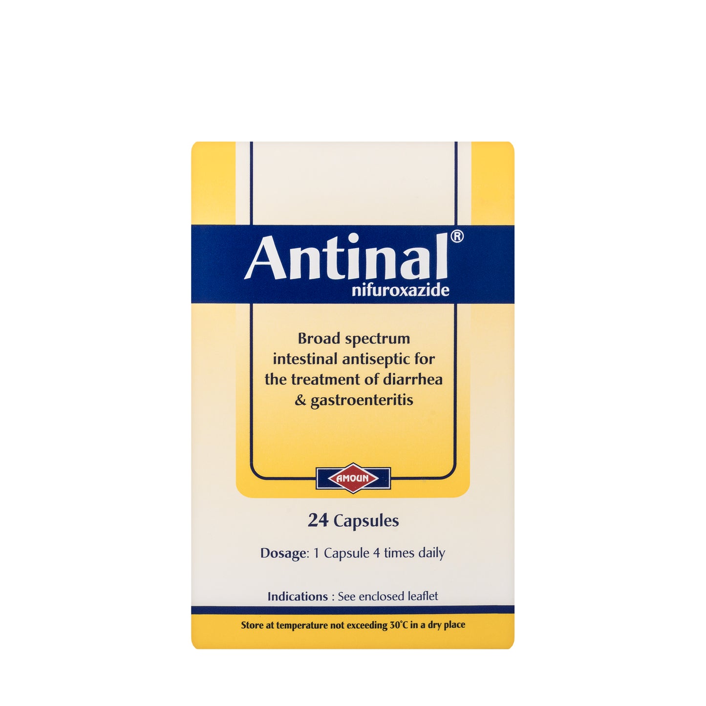 Antinal 200Mg 24 Capsules