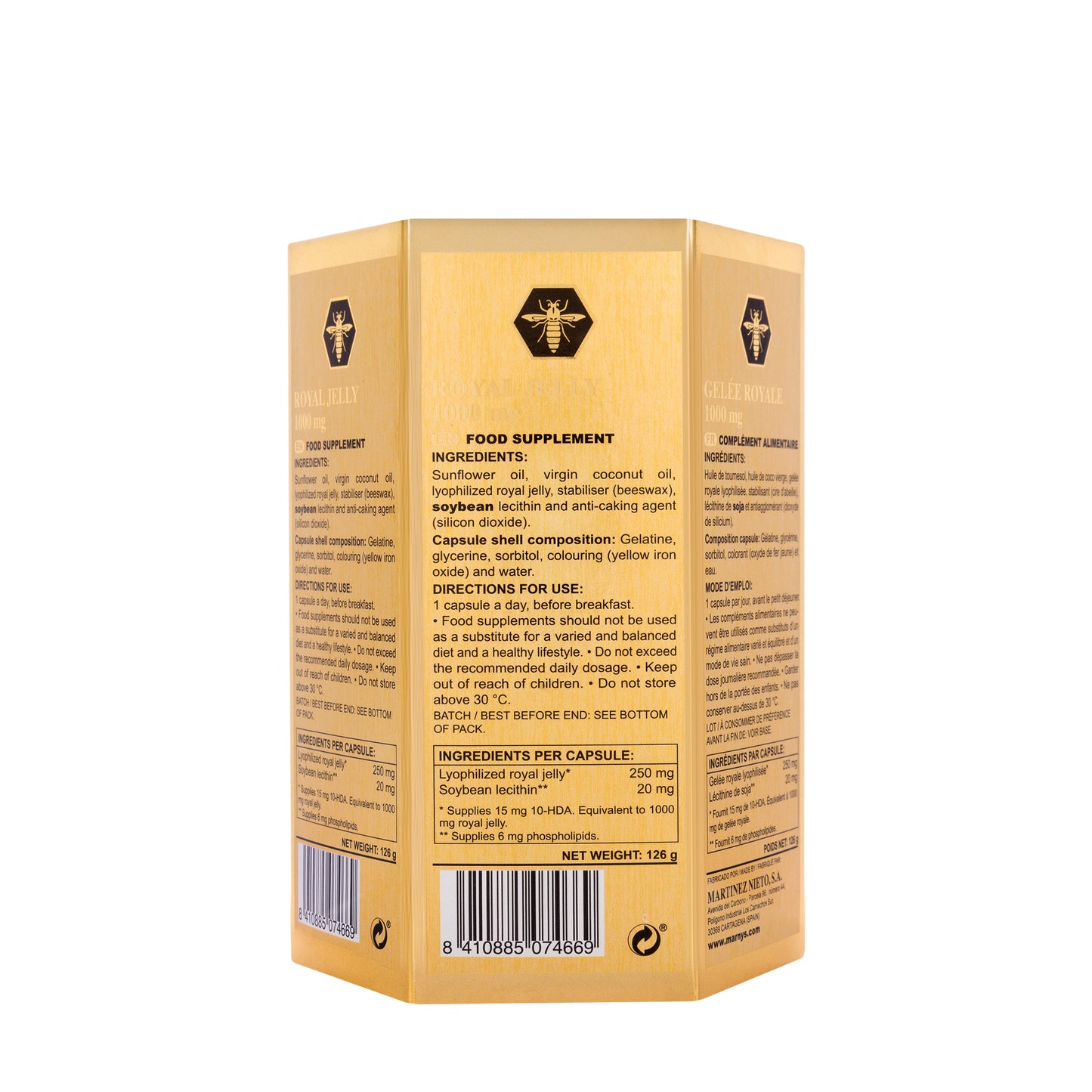 Marnys Fresh Royal Jelly 1000 mg 90 Capsule