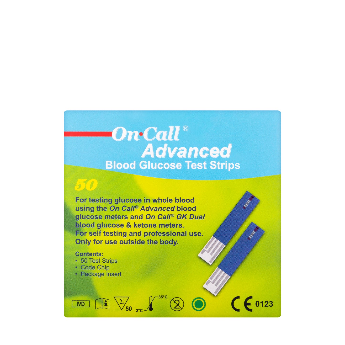 On Call Advanced 50 Strips