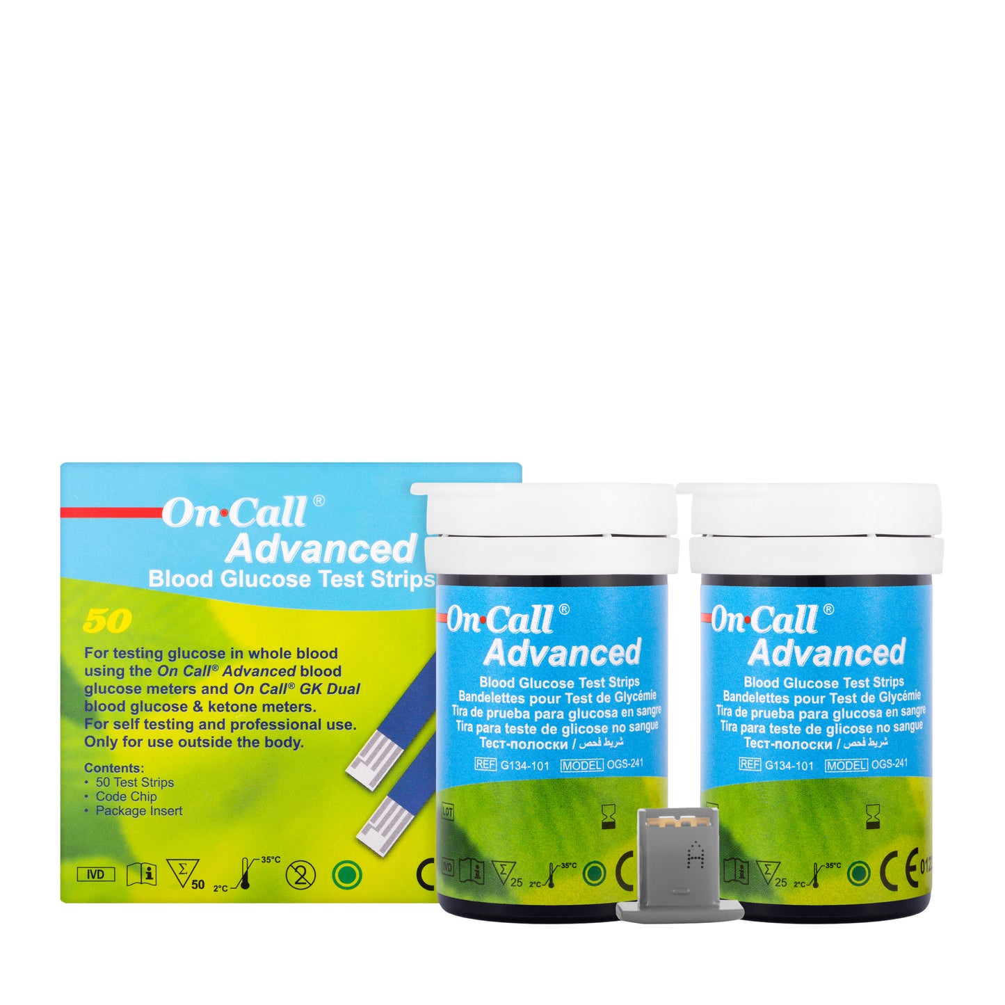 On Call Advanced 50 Strips