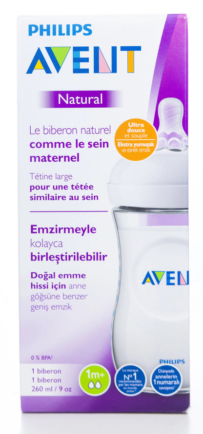 Avent [491] Natural Response Bottle 1M+ 260 ML