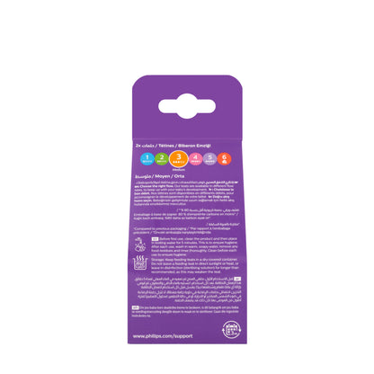 Avent [143] Natural Teats 1M+ 2 Pieces
