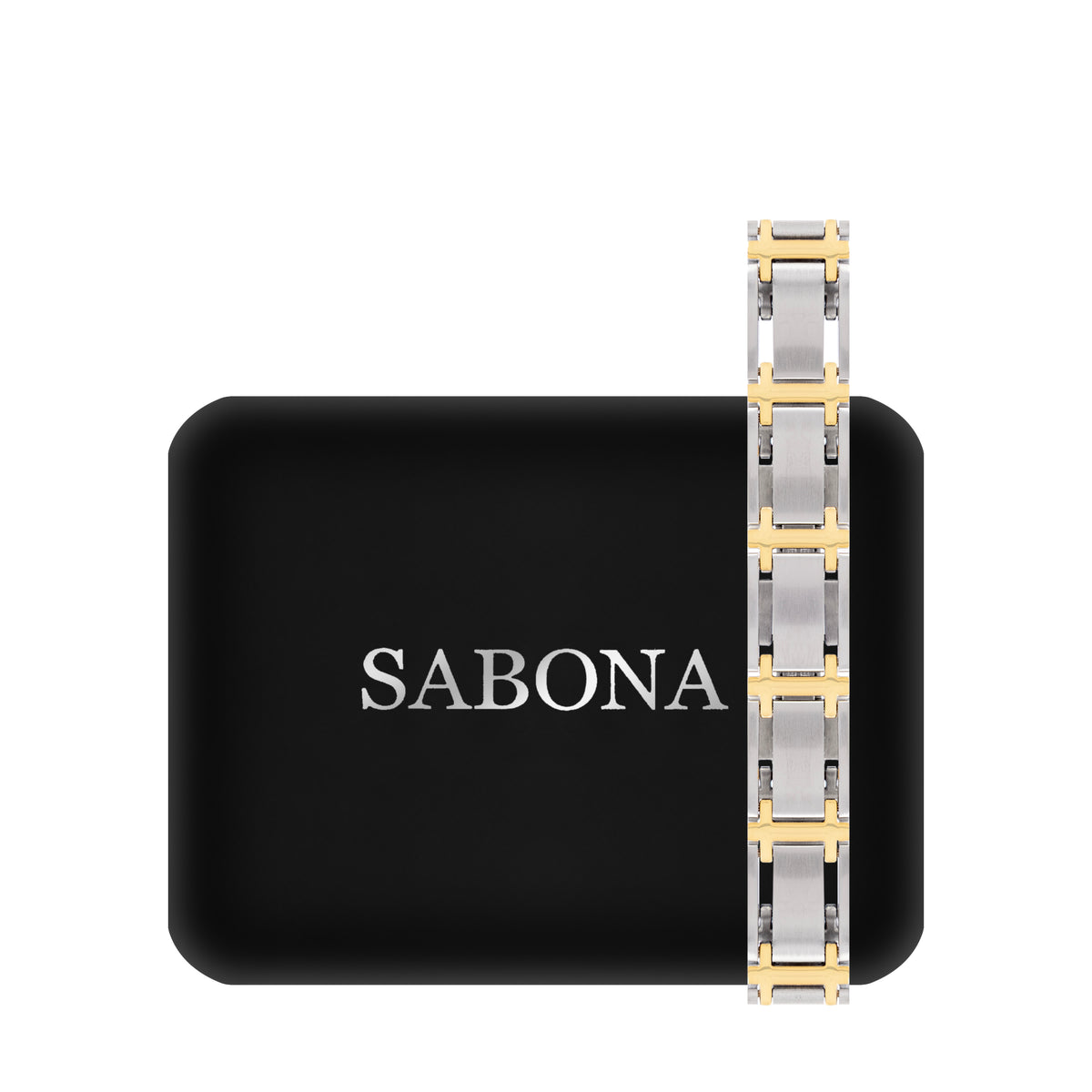 Sabona 346 Executive Symmetry Duet Magnetic Bracelet [X-Large]