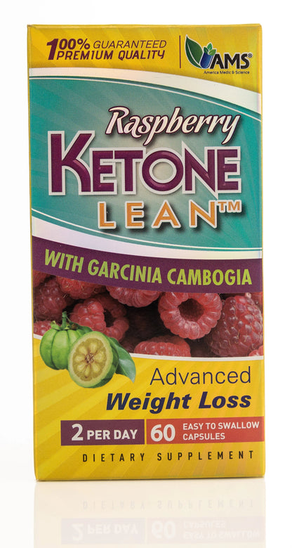 AMS Raspberry Ketone Lean Weight Loss 60 Capsule
