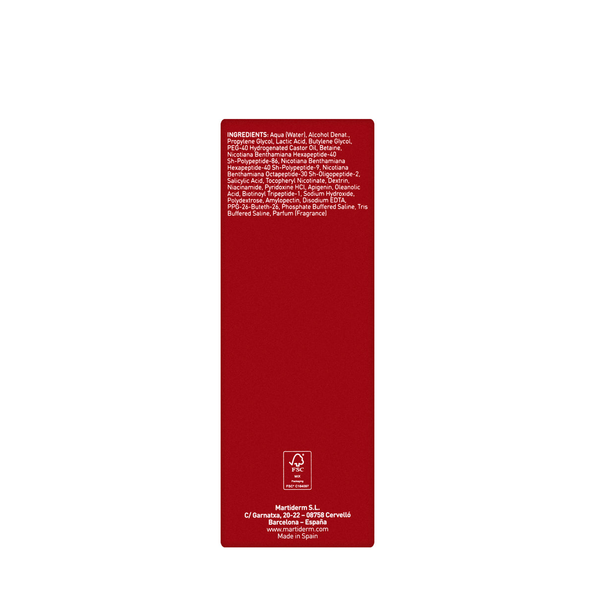 Martiderm Anticaida Unisex Lotion 100 Ml