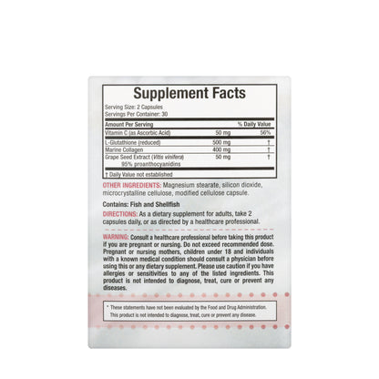 Simply White Collagen & L-Glutathione 60 Capsules