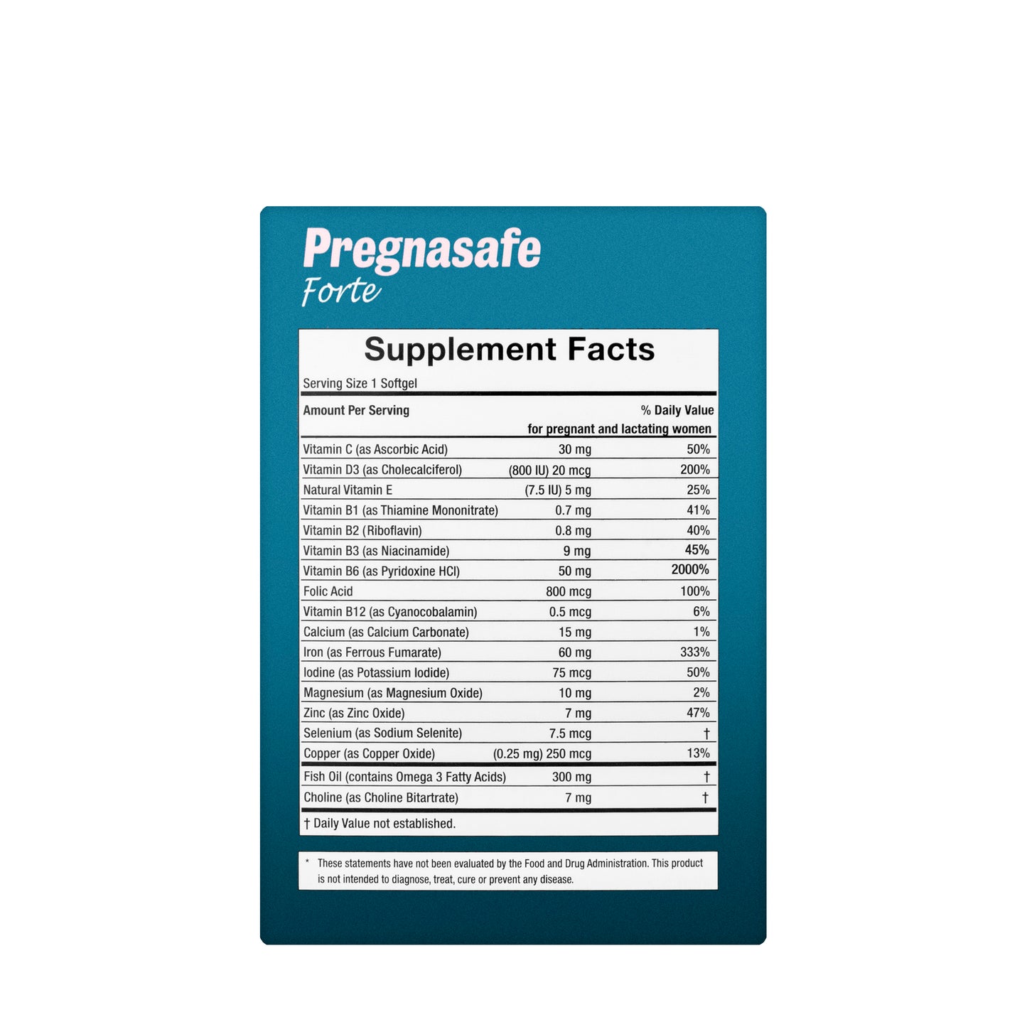 Pregnasafe Forte 30 Capsules
