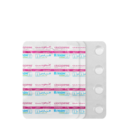 Vascodipine 5Mg 30 Tablets