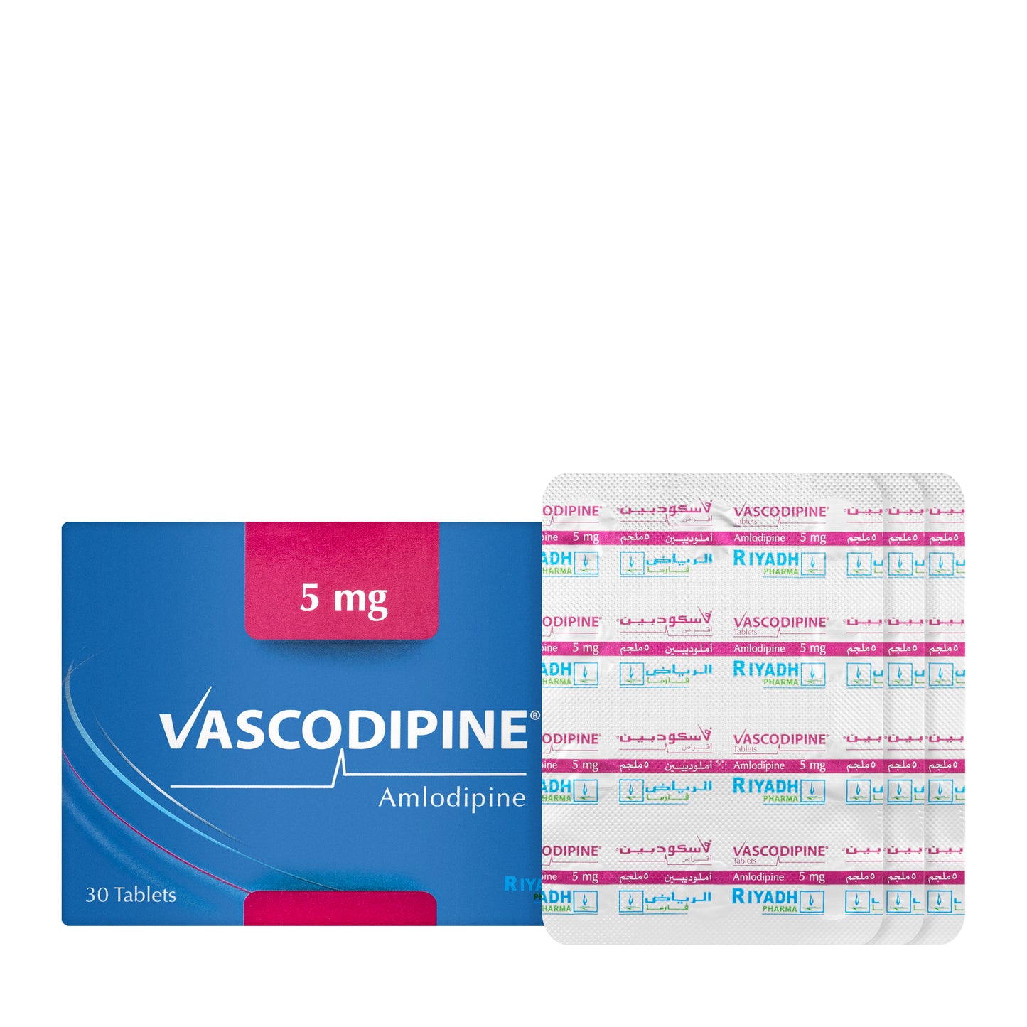 Vascodipine 5Mg 30 Tablets