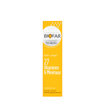 Biofar 27 Vitamins & Minerals 15 Effervescent Tablets