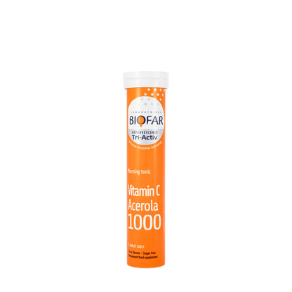 Biofar Vitamin-C 1000 mg 15 Effervescent Tablets
