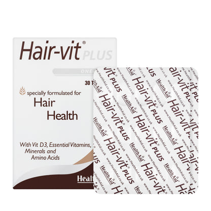 Health Aid Hair Vit Plus 30 Tablets