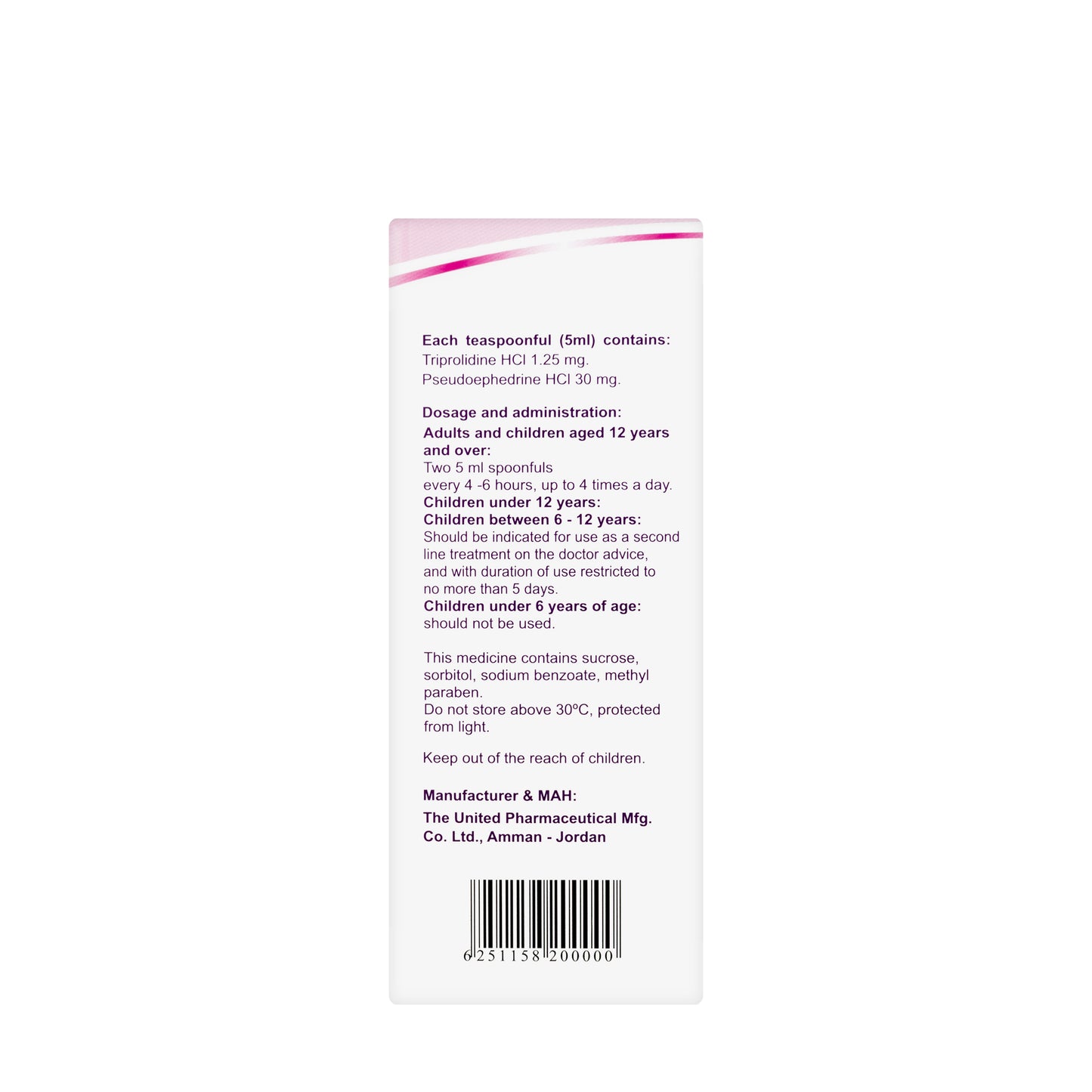Unifed Syrup 120Ml
