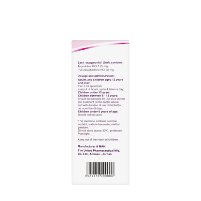 Unifed Syrup 120Ml
