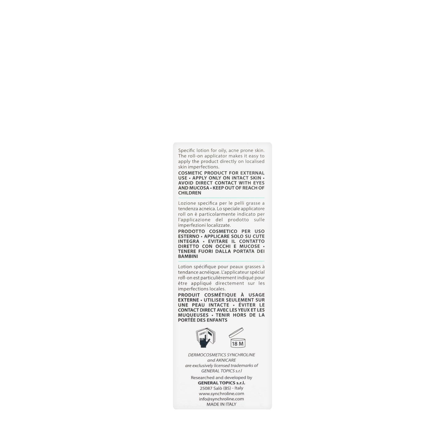 Aknicare Sr Skin Roller 5 Ml