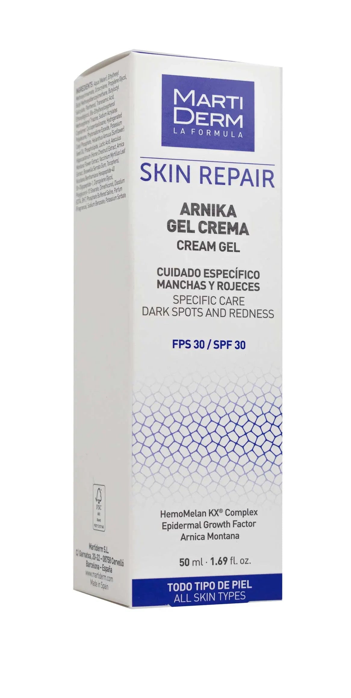 Martiderm Arnika Gel Spf 30 / 50 Ml