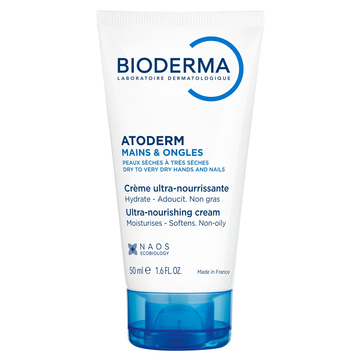 Bioderma Atoderm Mains & Ongles Hands & Nails Ultra-Nourishing Cream 50 Ml