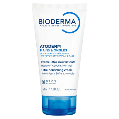 Bioderma Atoderm Mains & Ongles Hands & Nails Ultra-Nourishing Cream 50 Ml